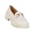 Zapato Casual Mujer Crema Tacto Piel Stfashion 04803900 