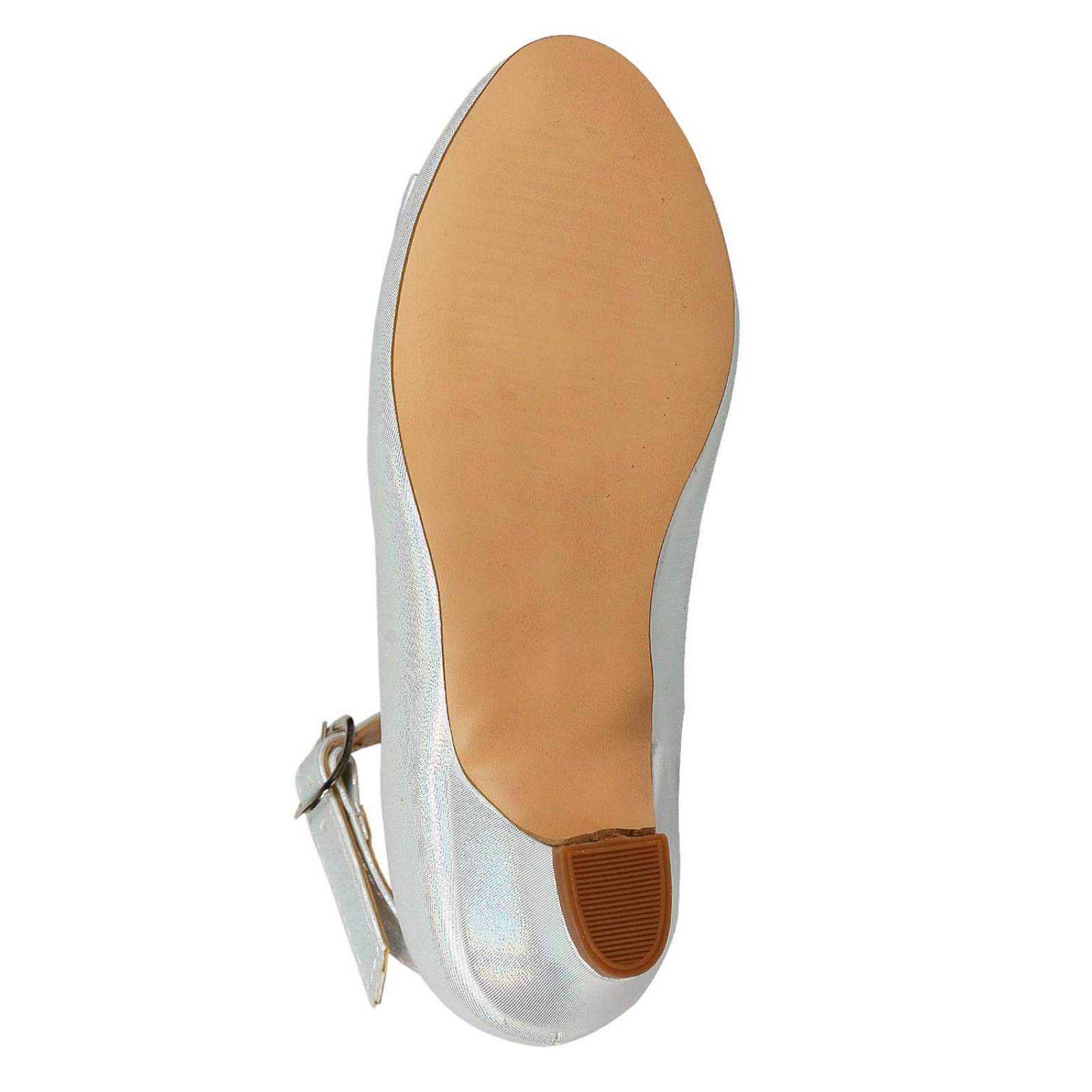 Zapato Niña Casual Tacón Blanco Stfashion 06203903 