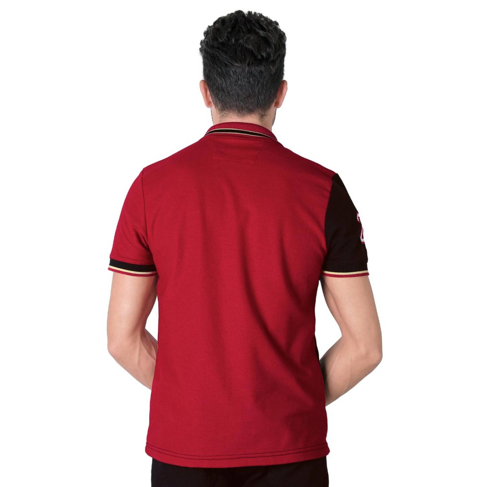 Playera Hombre Moda Polo Rojo Stfashion 71604639 