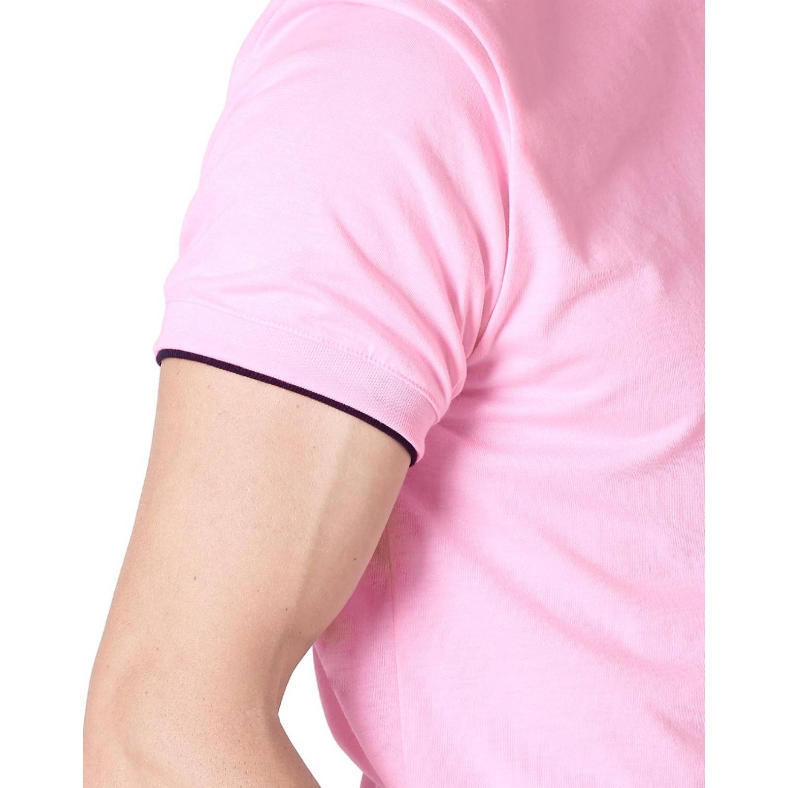 Playera Hombre Básico Camiseta Rosa Stfashion 61704614 