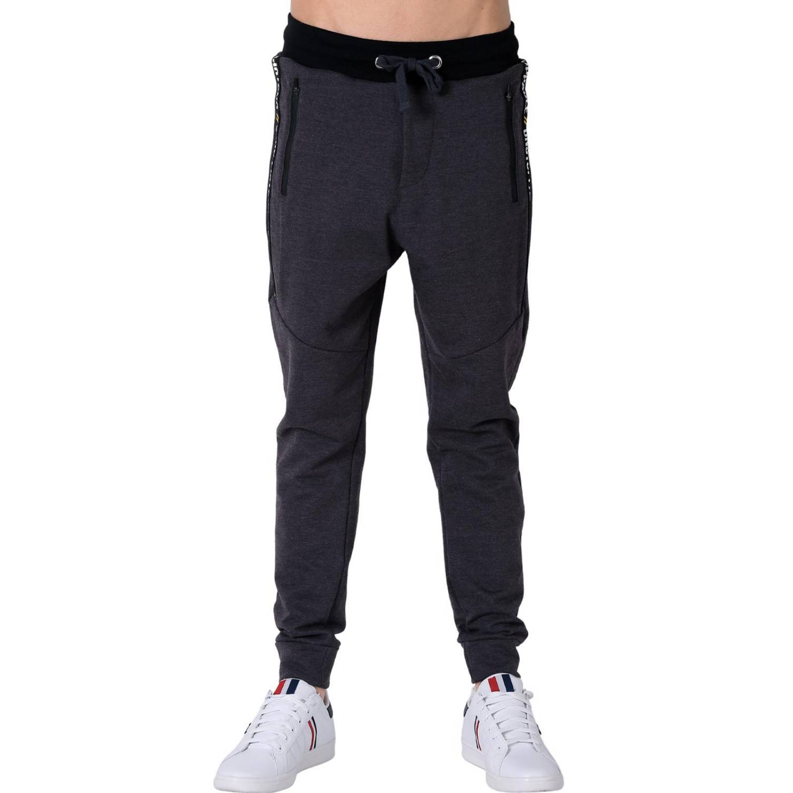 Jogger con franja online hombre