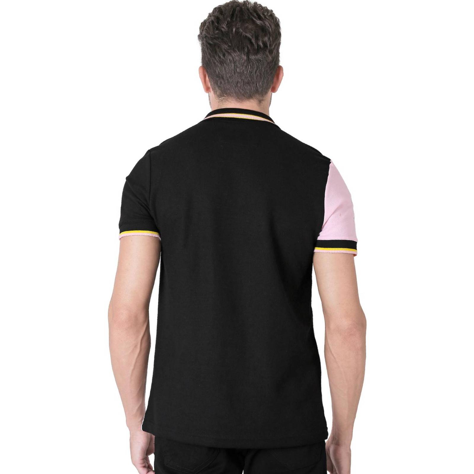 Playera Hombre Moda Polo Negro Stfashion 71604640 