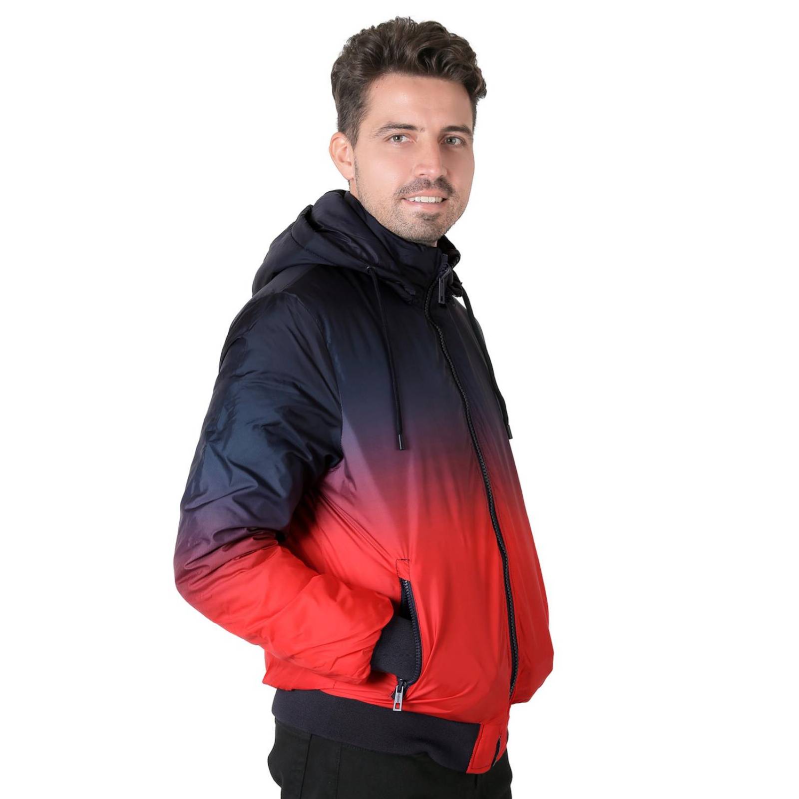 Chamarra Reversible Hombre Rojo Salvaje Tentación 53404807 