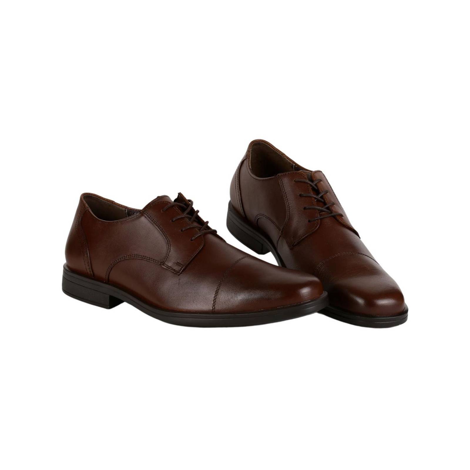 Zapato Hombre Oxford Vestir Oxford Café Piel Flexi 02503931