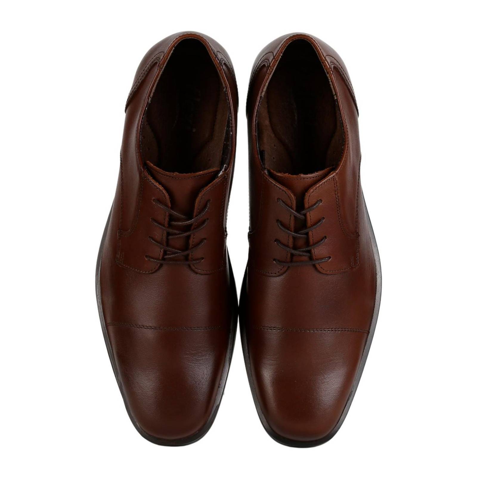 Zapato Hombre Oxford Vestir Oxford Café Piel Flexi 02503931