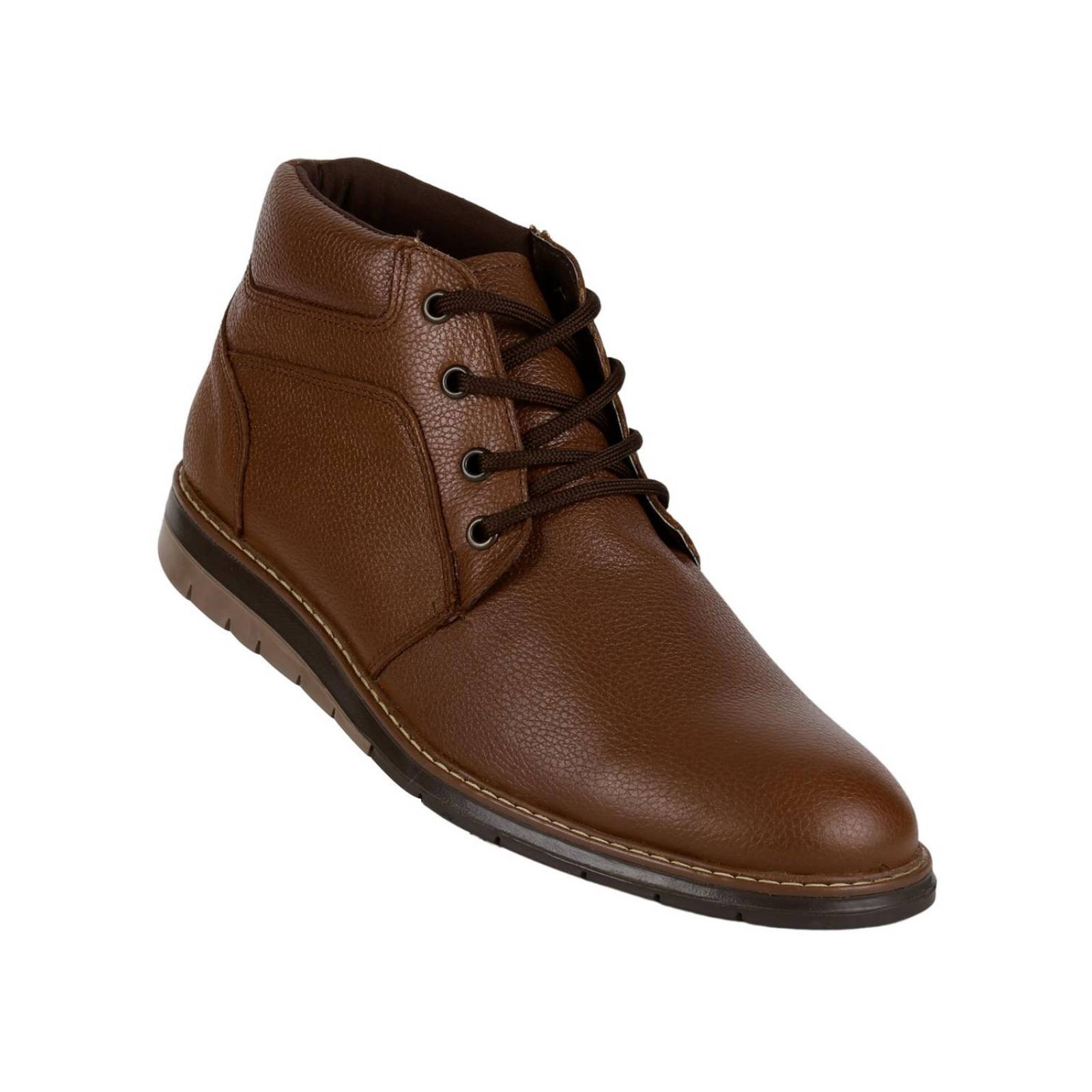 Botín Hombre Casual Café Piel Stfashion 21003908