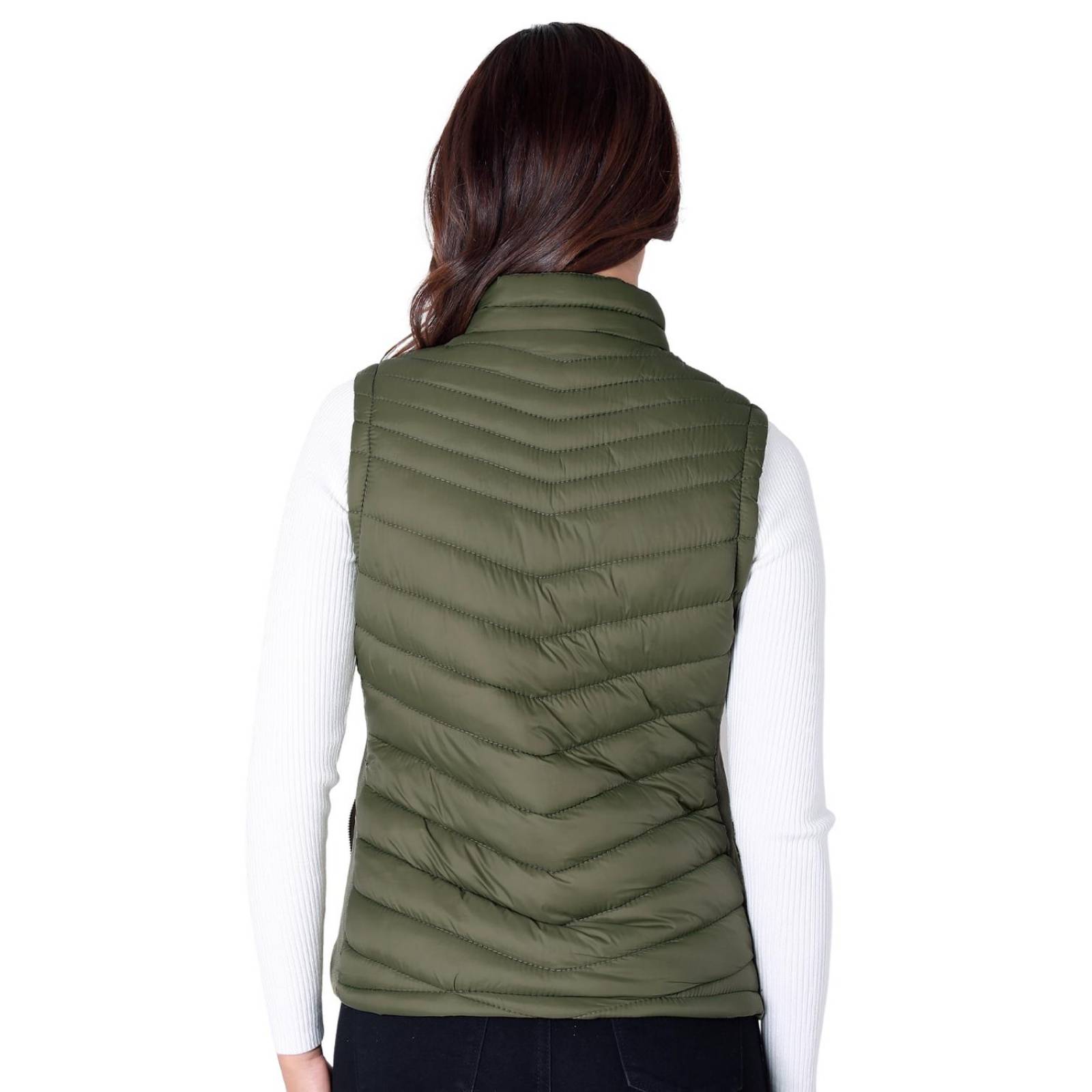 Chaleco Invernal Mujer Verde Giovanni Gali 50704858 