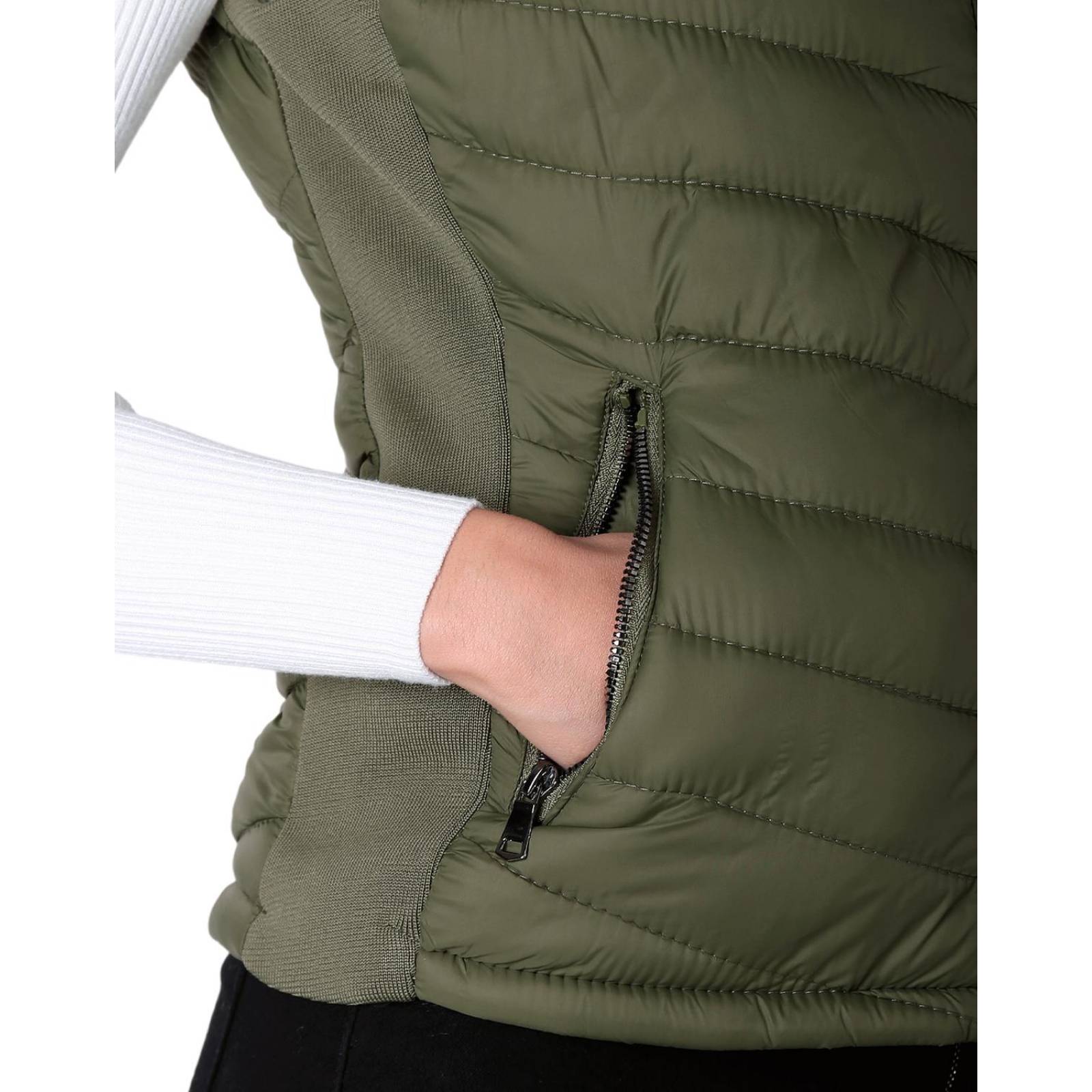 Chaleco Invernal Mujer Verde Giovanni Gali 50704858 