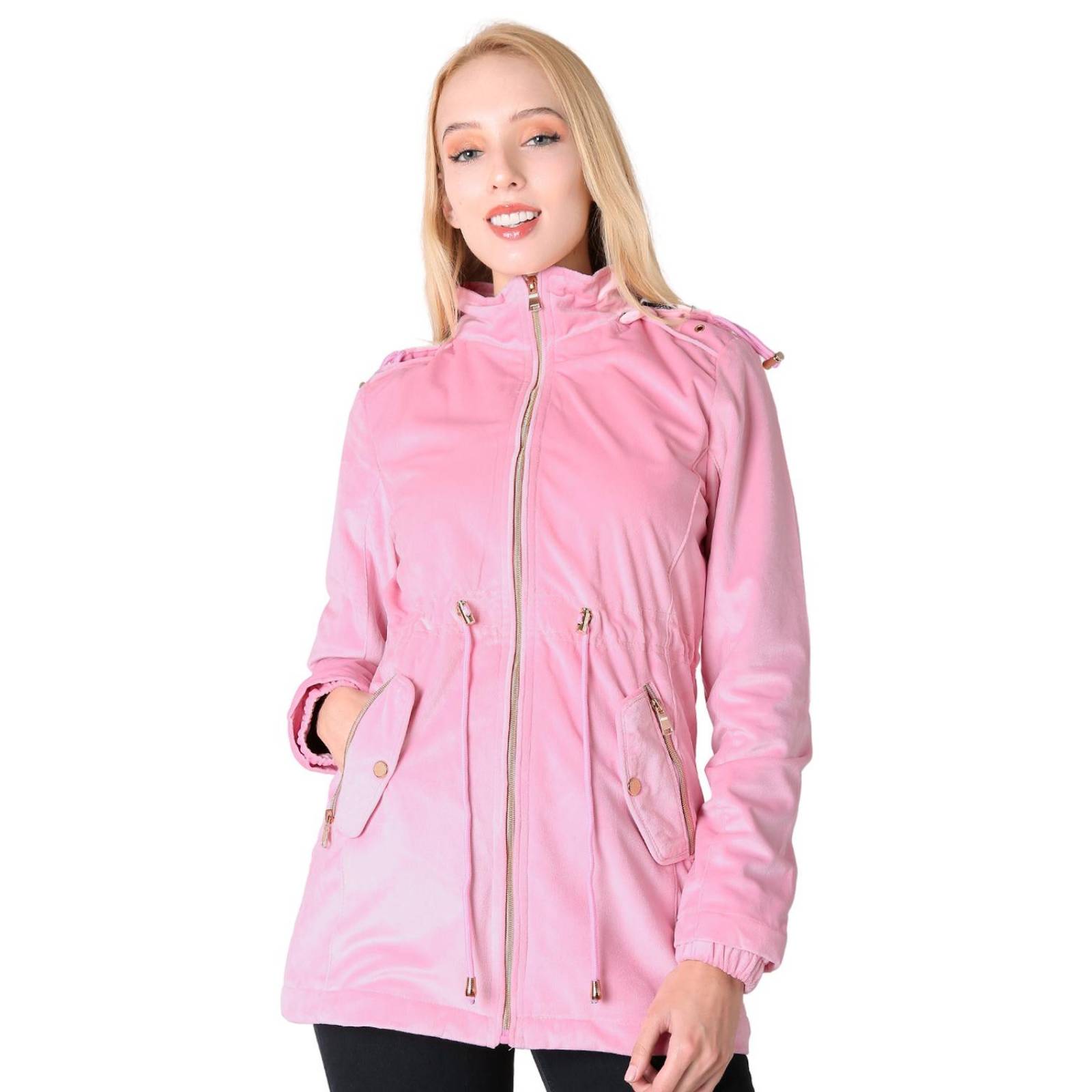 Chamarra Mujer Rosa Roosevelt 50104889 