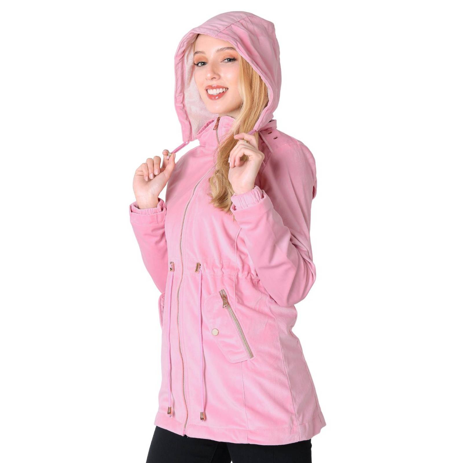 Chamarra Mujer Rosa Roosevelt 50104889 