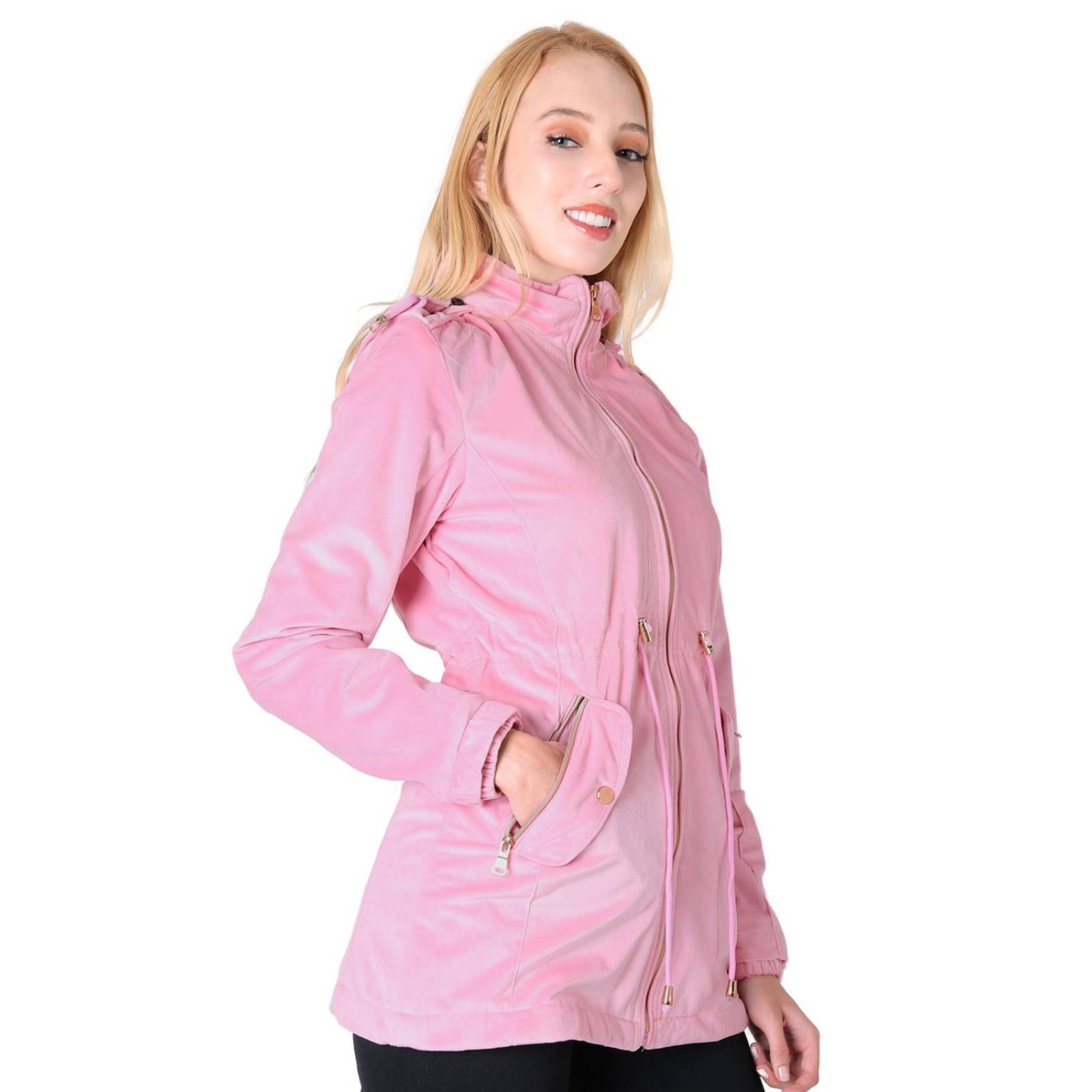 Chamarra Mujer Rosa Roosevelt 50104889 
