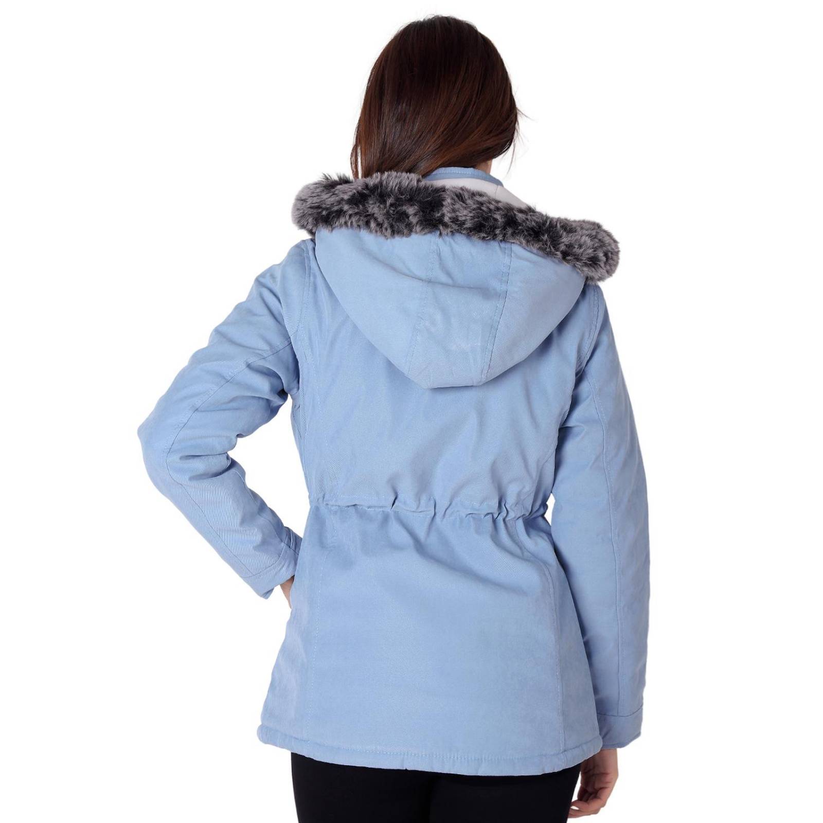 Chamarra Reversible Mujer Azul Roosevelt 50104871 