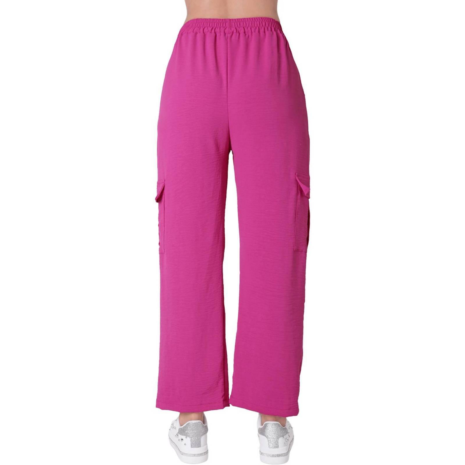 Pantalón Moda Cargo Mujer Rosa Stfashion 52404634 .