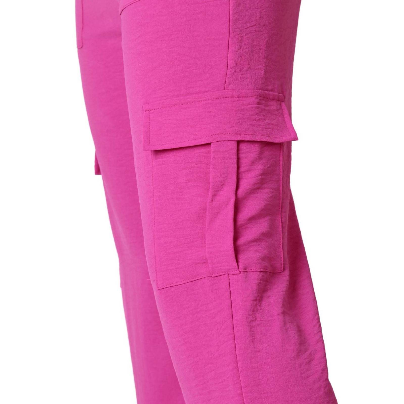 Pantalón Moda Cargo Mujer Rosa Stfashion 52404634 .