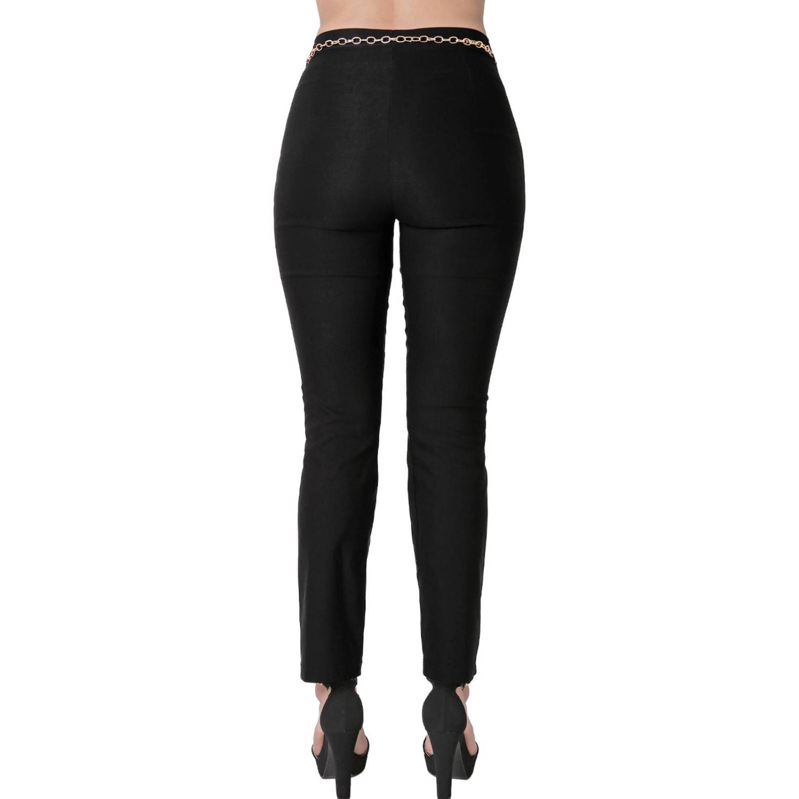 Pantalón Mujer Vestir Recto Negro Paloma 56404637 