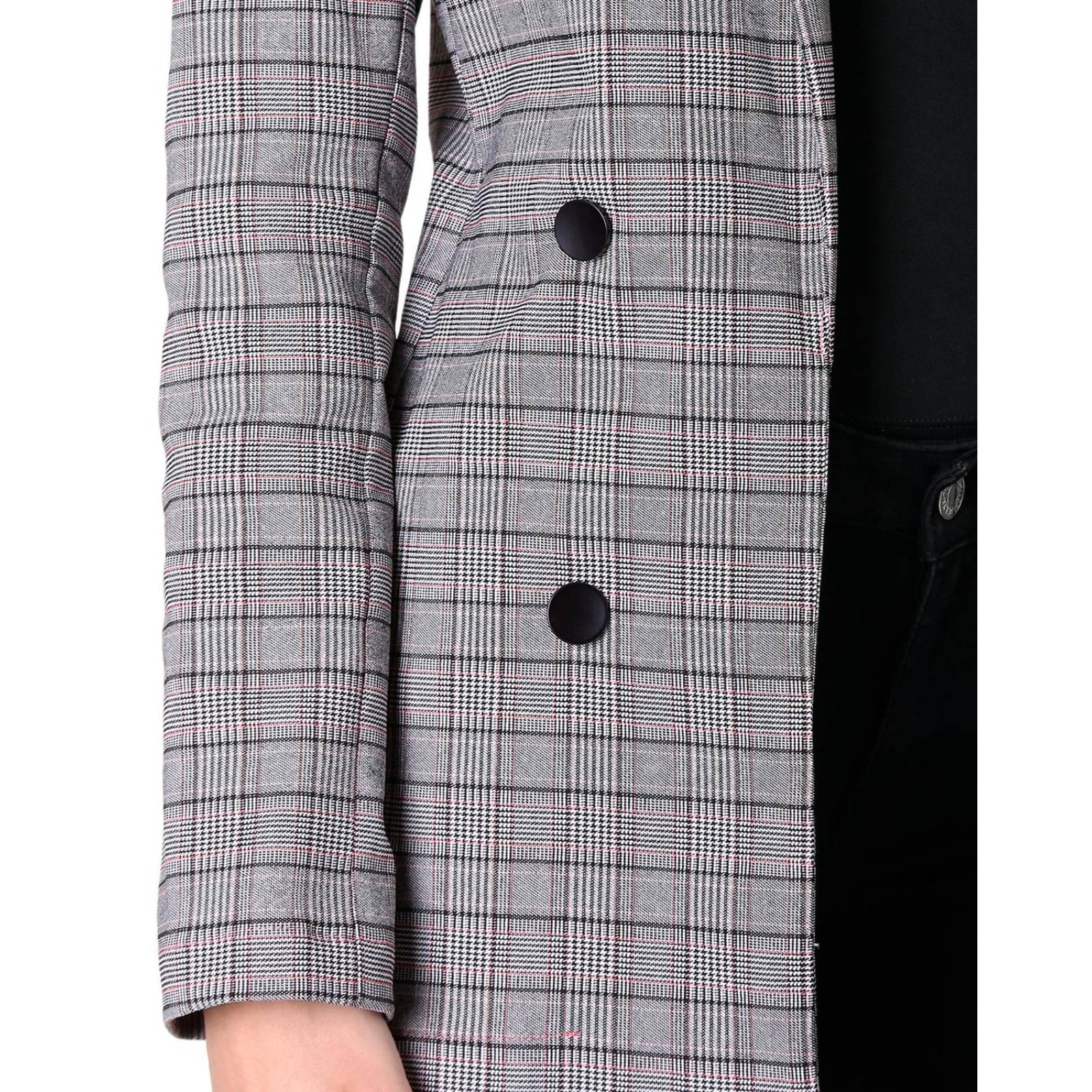 Saco Formal Blazer Mujer Gris Stfashion 71004602 