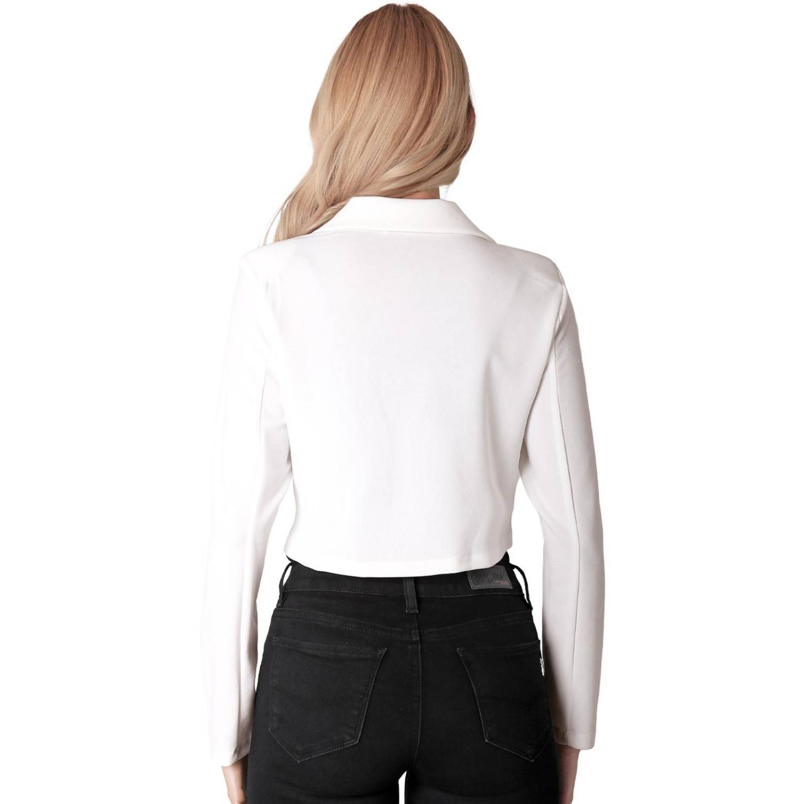 Saco Mujer Formal Blazer Crema Stfashion 64104853 