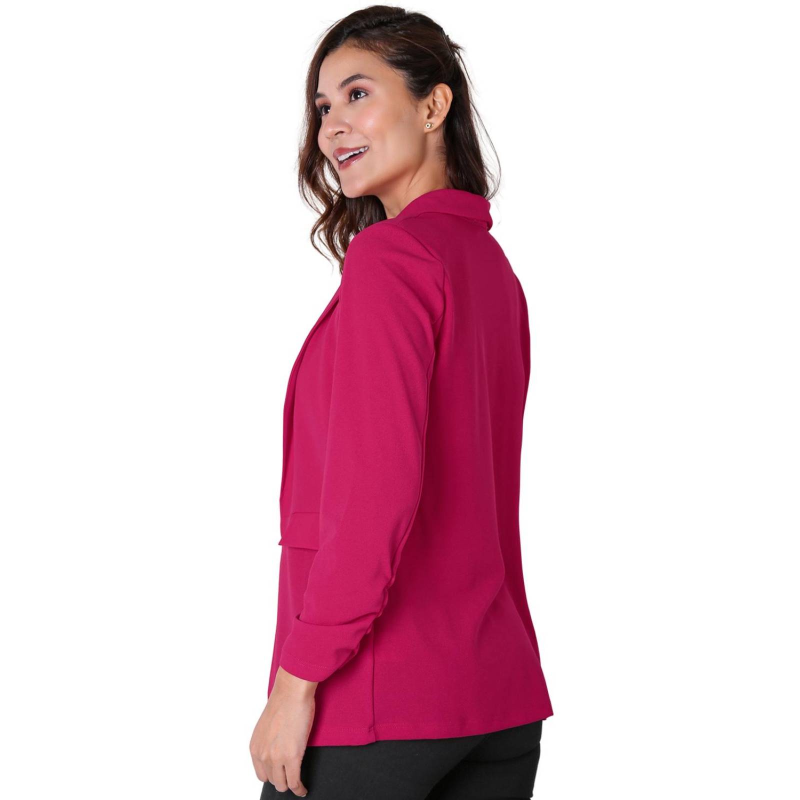 Saco Mujer Formal Blazer Rosa Stfashion 64104858 