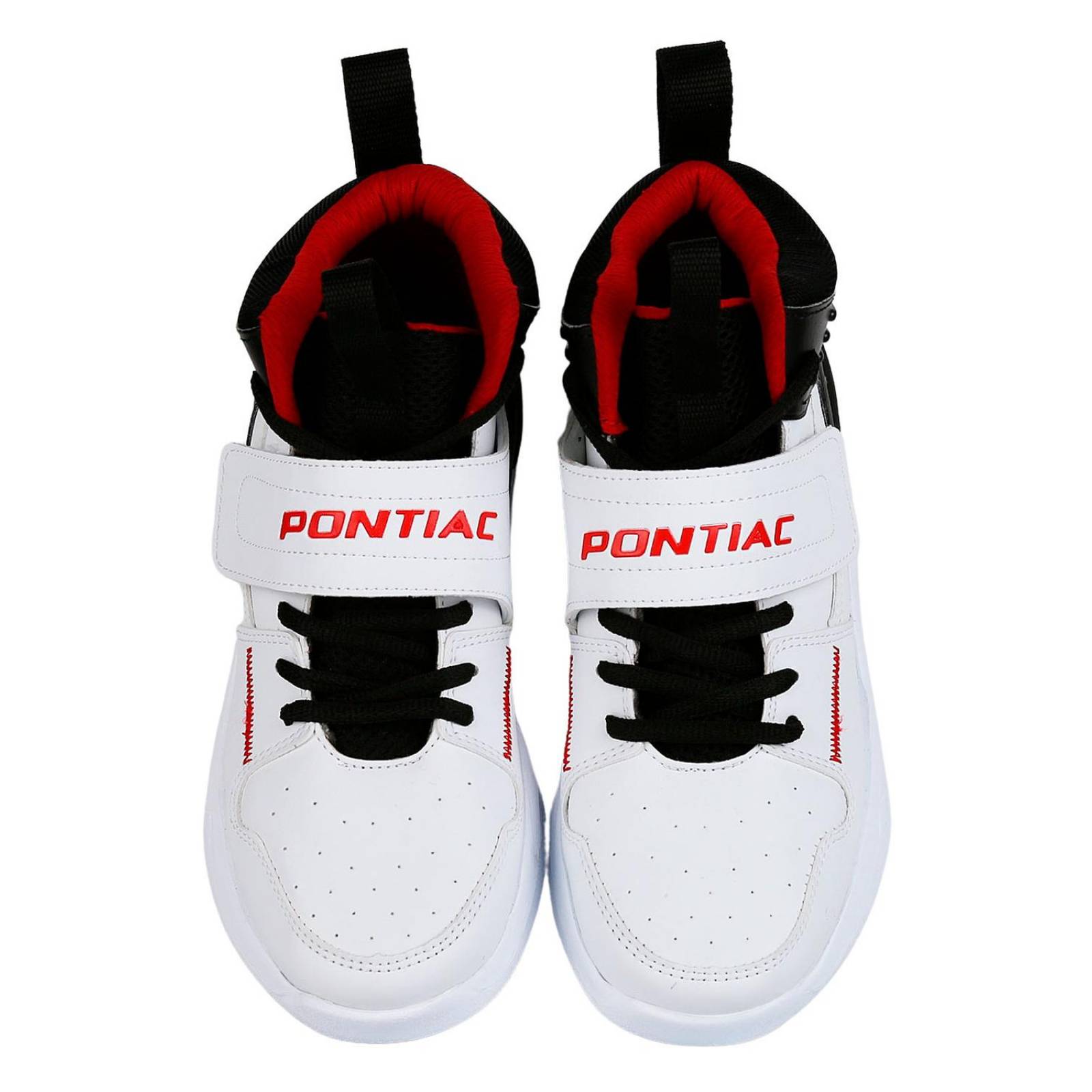 Tenis Deportivo Niño Blanco Tacto Piel Pontiac 00203904 