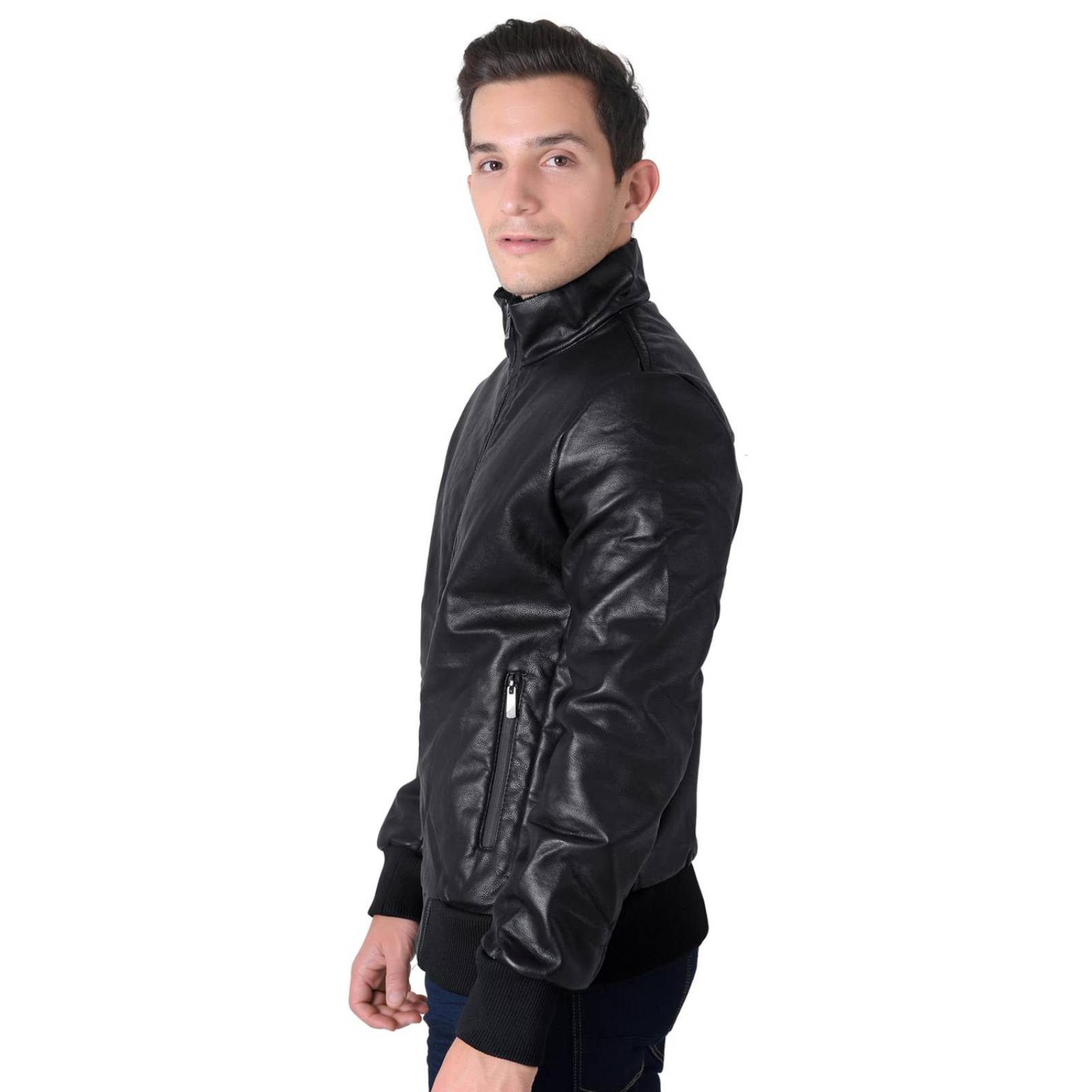 Chamarra Hombre Negro Roosevelt 50104820 