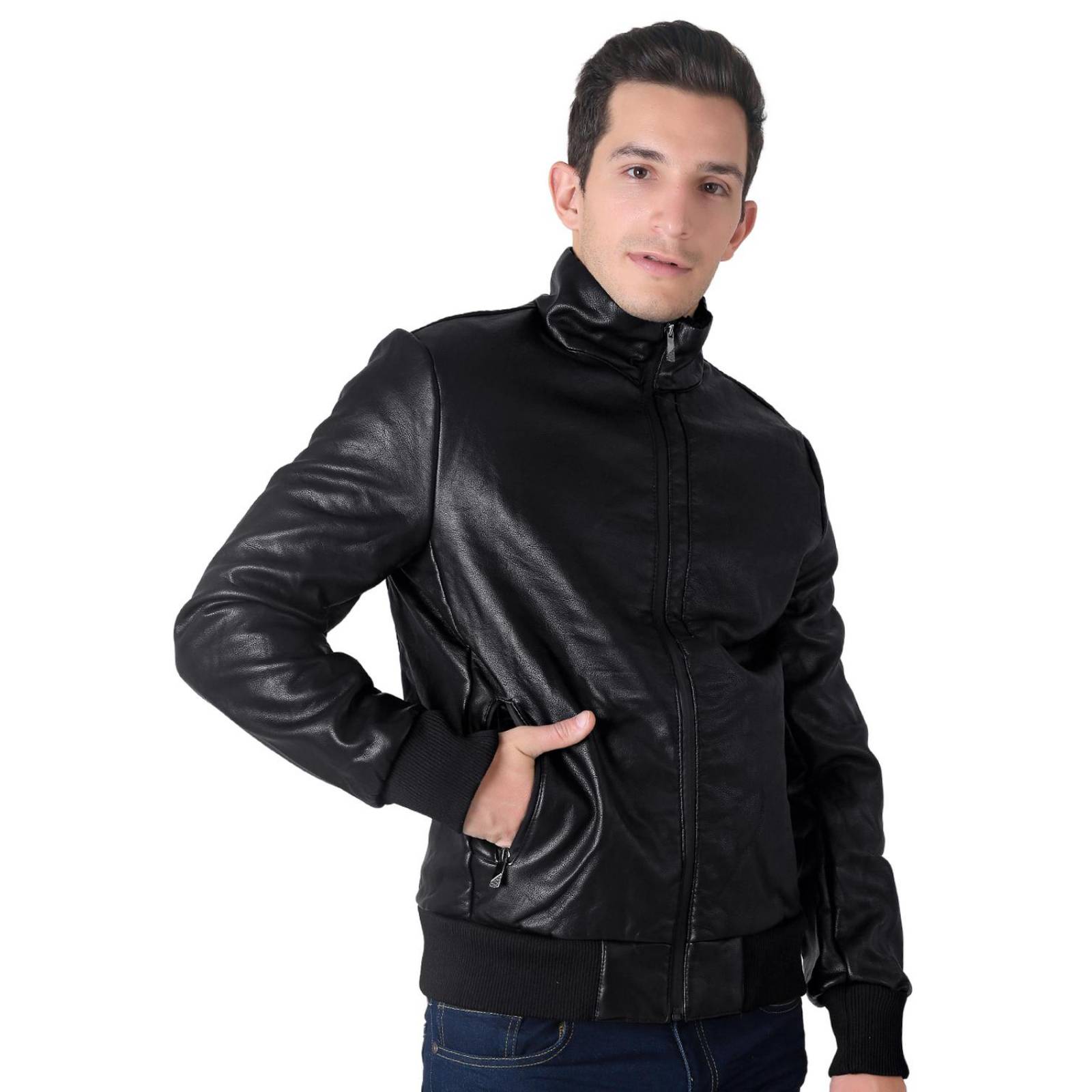 Chamarra Hombre Negro Roosevelt 50104820 