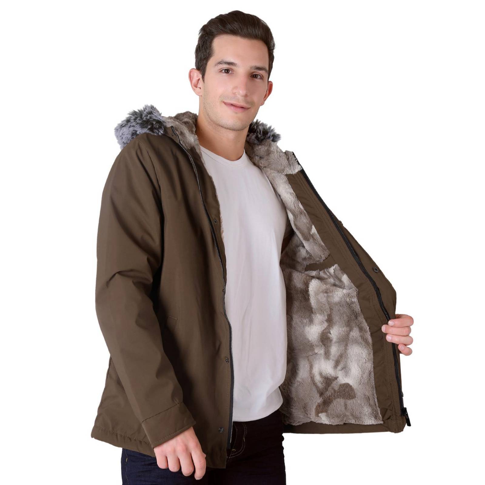 Abrigo Hombre Café Roosevelt 50104846 