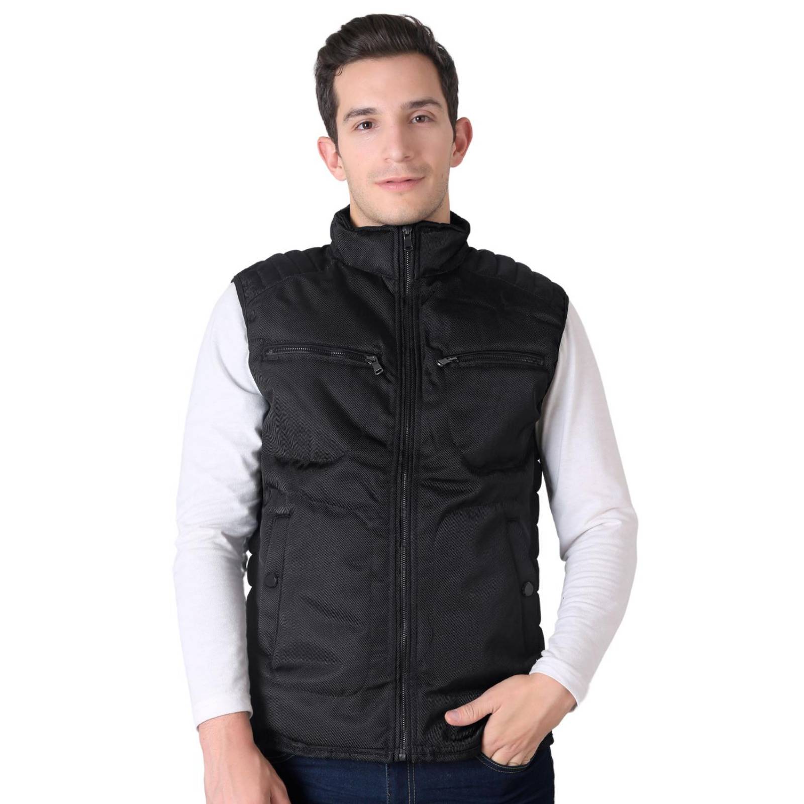 Chaleco Hombre Negro Roosevelt 50104839 