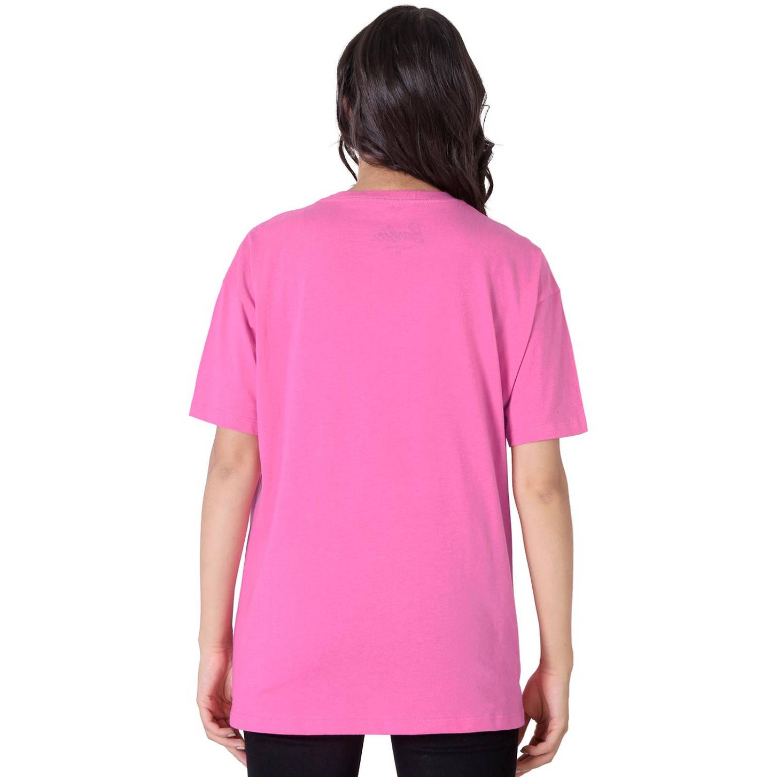 Playera Mujer Moda Camiseta Rosa Barbie 58204811 .