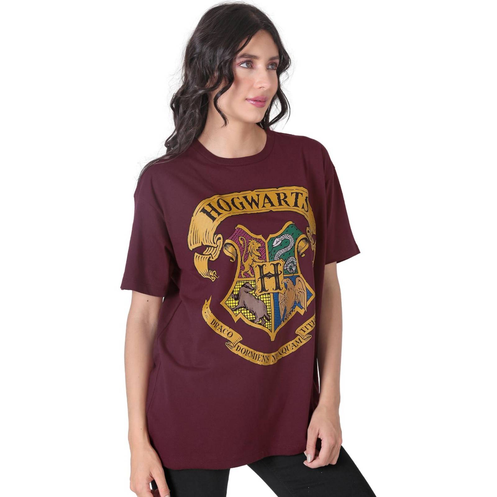 Playera Mujer Moda Camiseta Vino Harry Potter 58204809 .