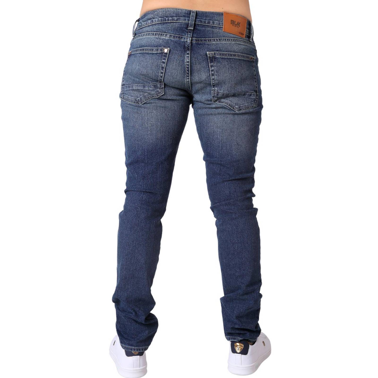 Jeans Hombre Moda Slim Azul Oggi 59104814 