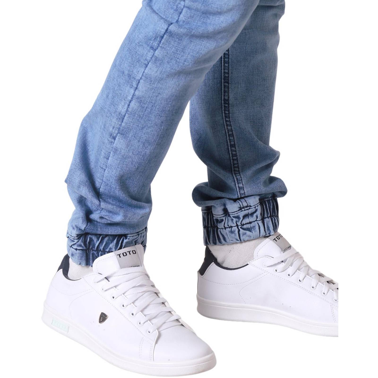 Jeans Hombre Moda Jogger Azul Stfashion 63104800 .