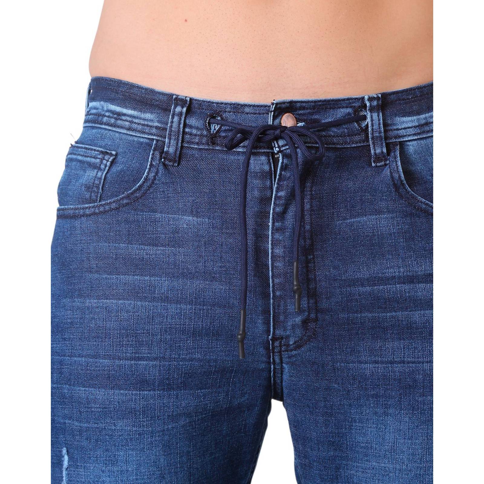 Jeans Hombre Moda Jogger Azul Stfashion 63104801 .