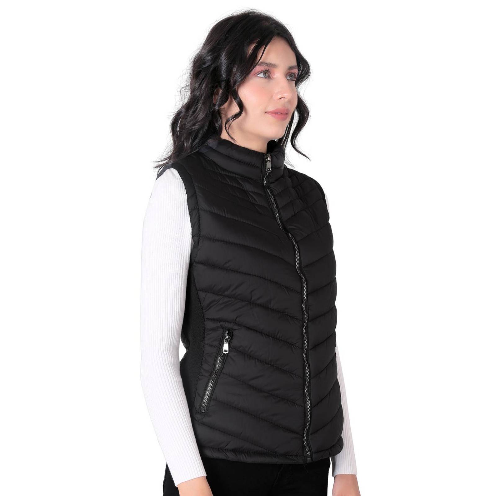 Chaleco Invernal Mujer Negro Giovanni Gali 50704924
