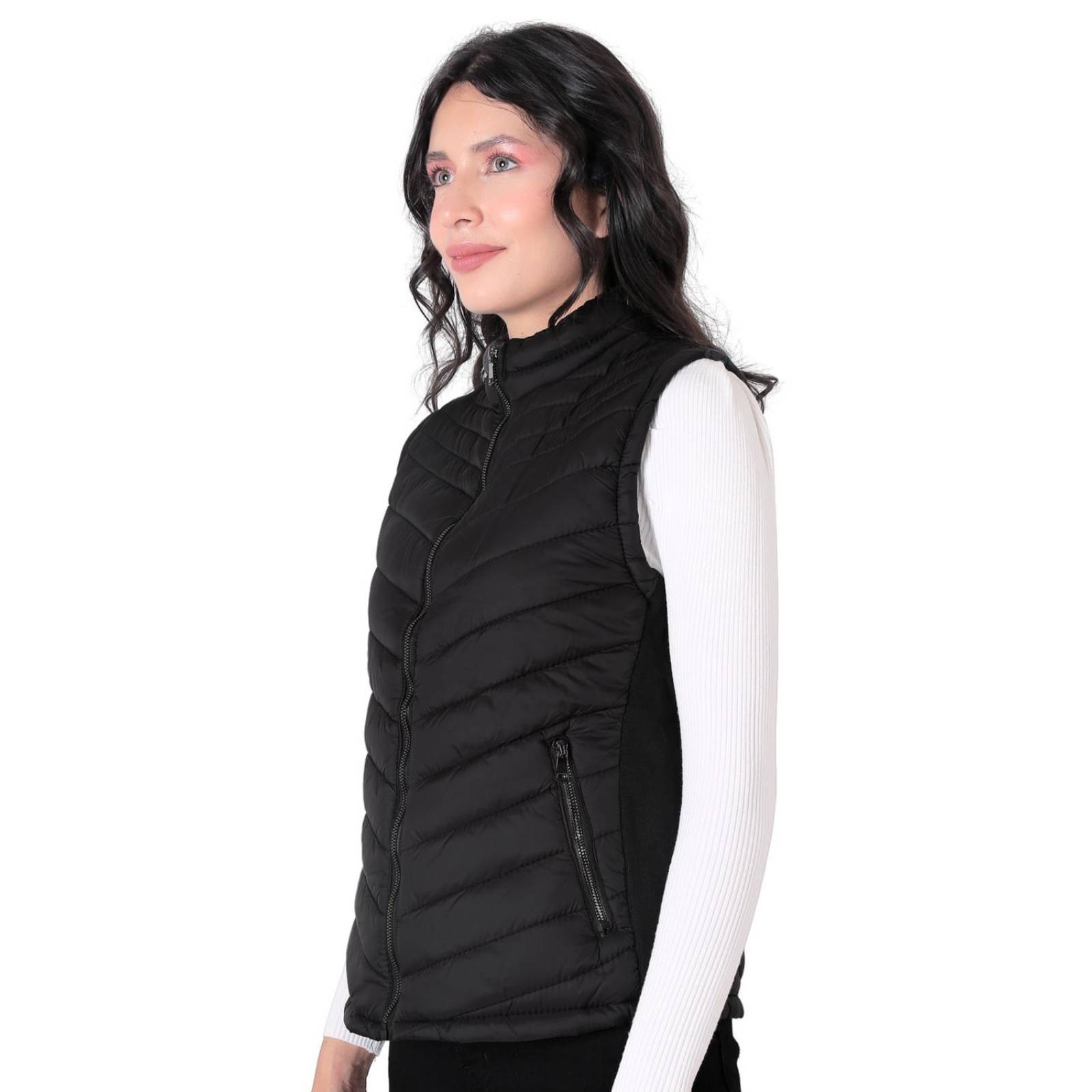 Chaleco Invernal Mujer Negro Giovanni Gali 50704924