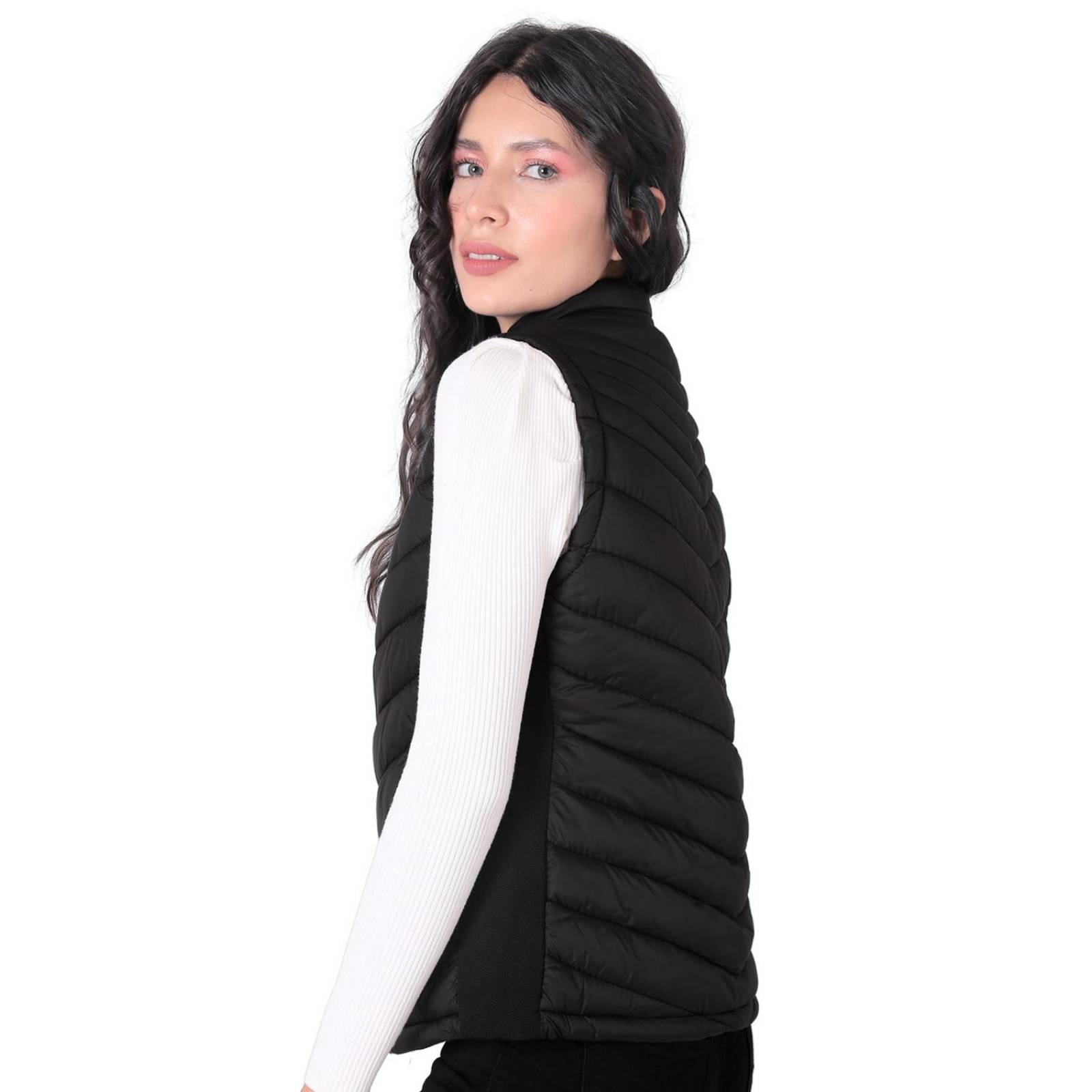 Chaleco Invernal Mujer Negro Giovanni Gali 50704924