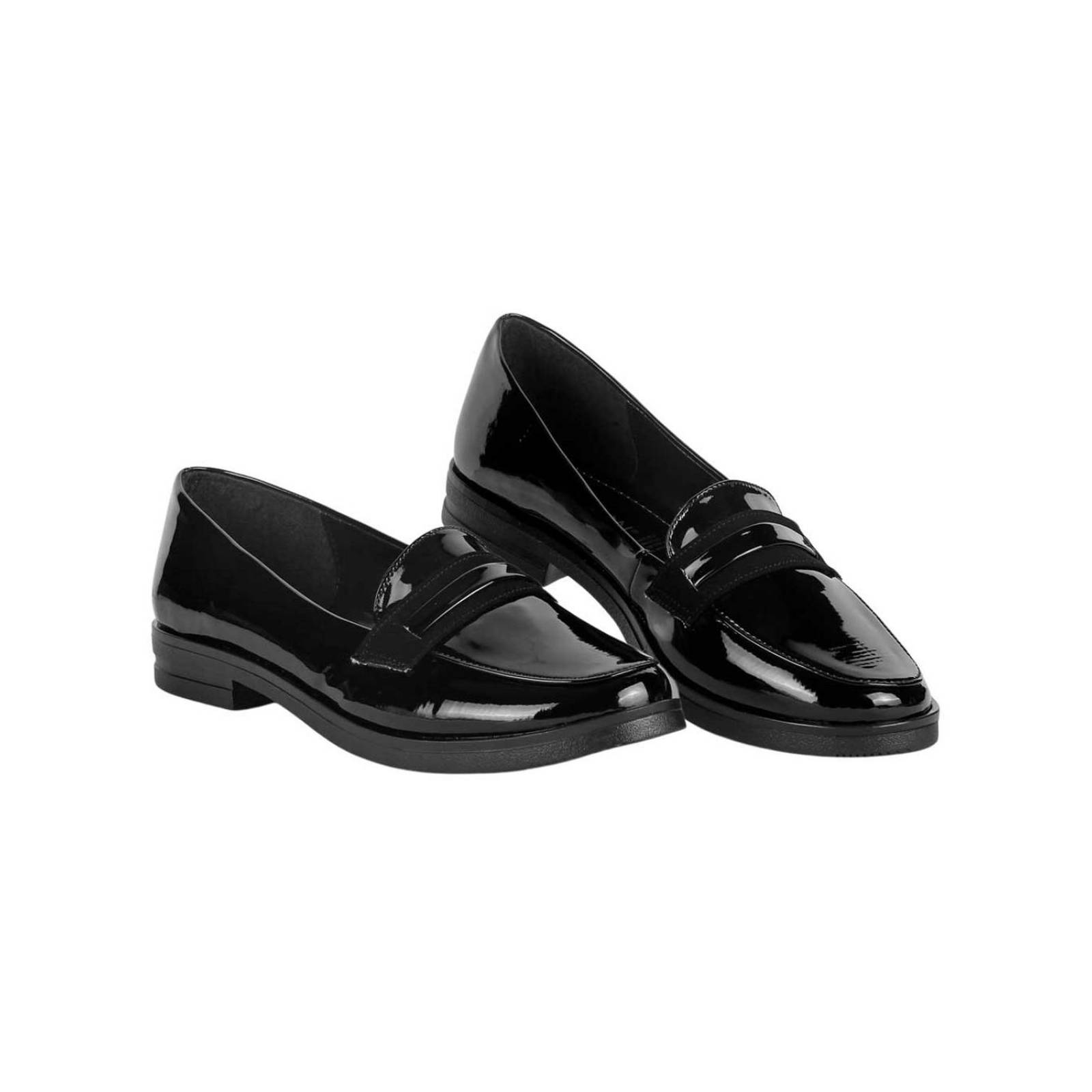 Zapato Mujer Mocasín Vestir Negro Stfashion 00303909 