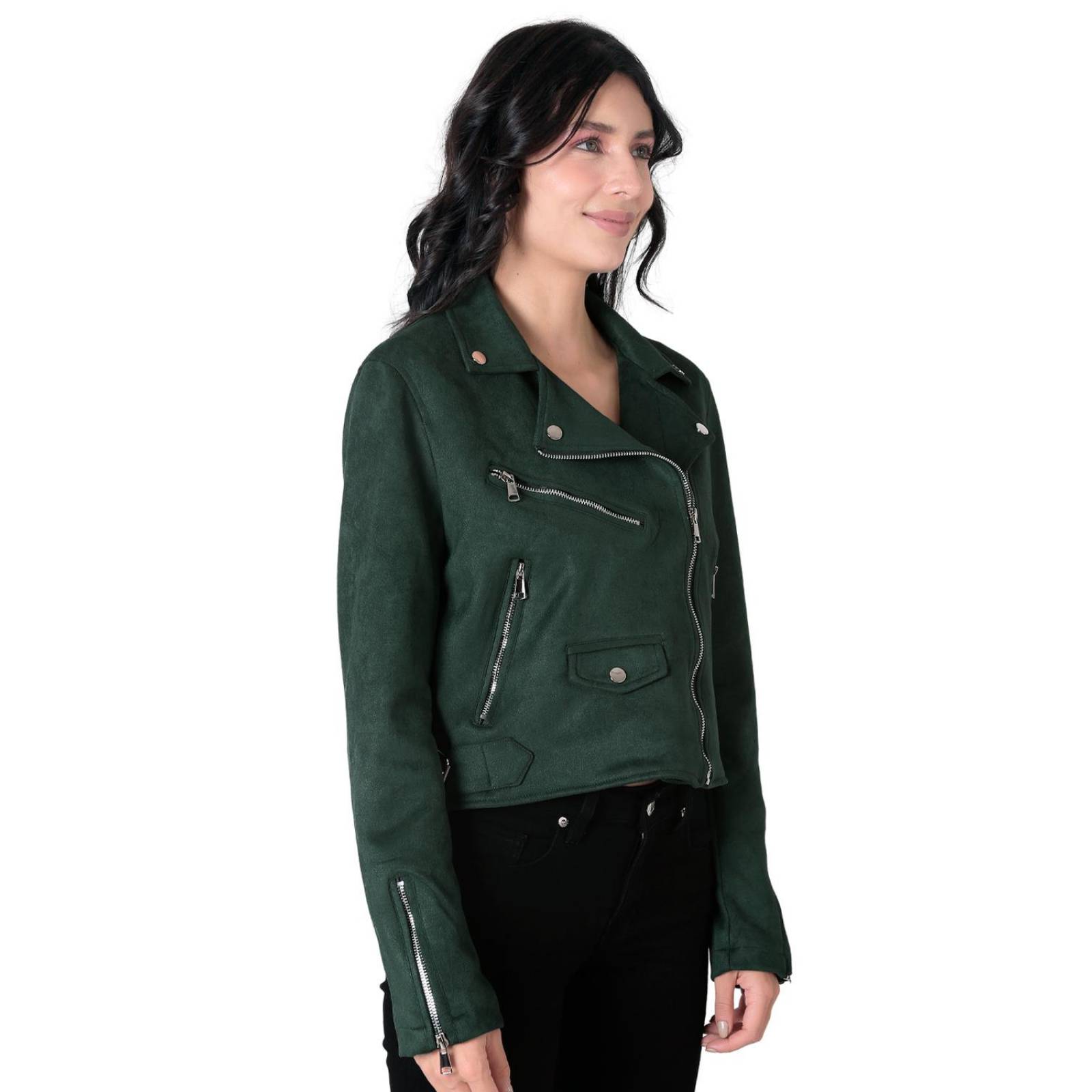 Chamarra Mujer Verde Stfashion 54404838 .