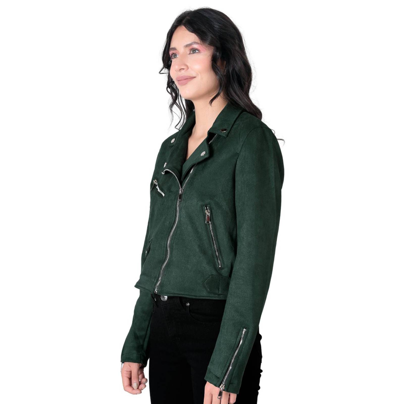 Chamarra Mujer Verde Stfashion 54404838 .