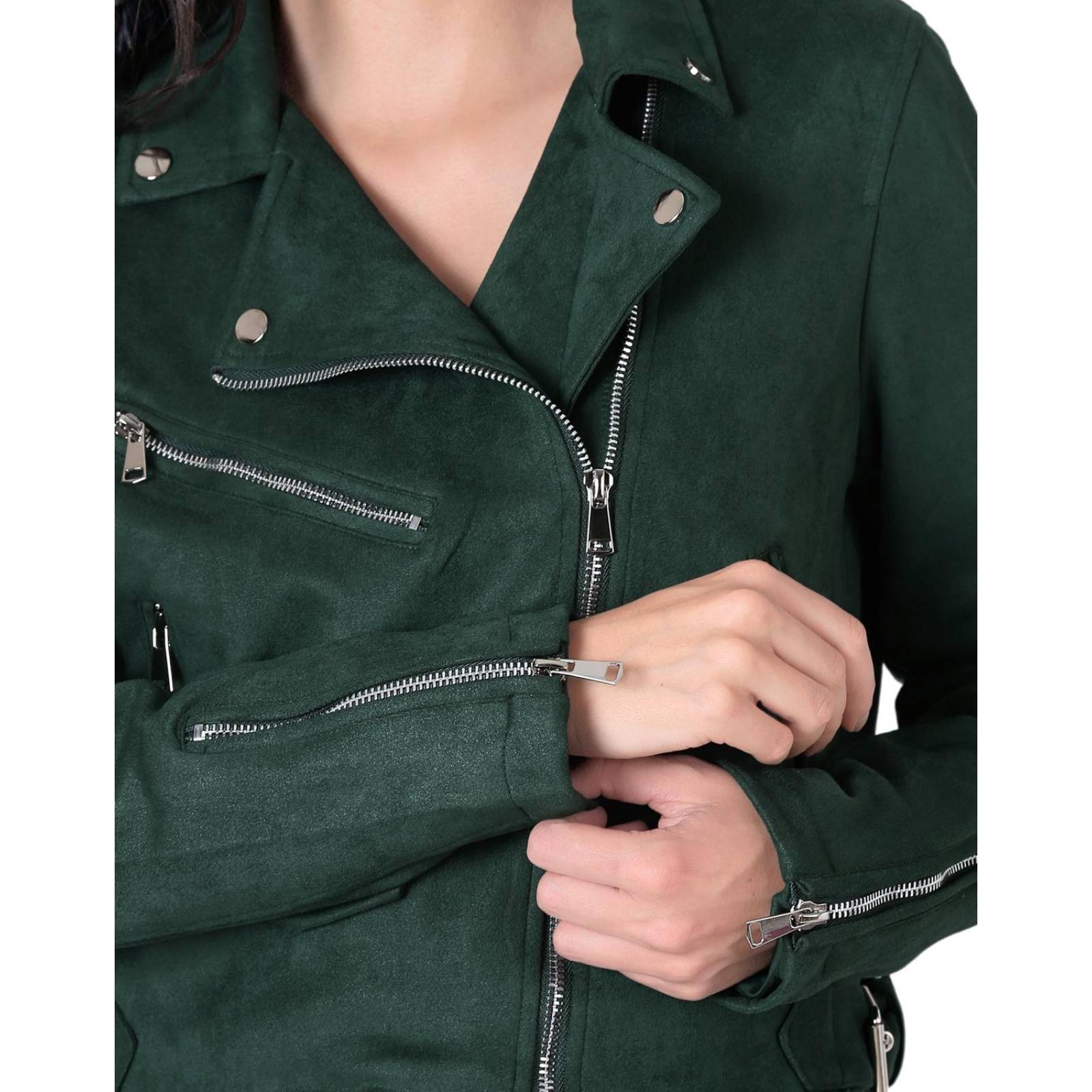 Chamarra Mujer Verde Stfashion 54404838 .