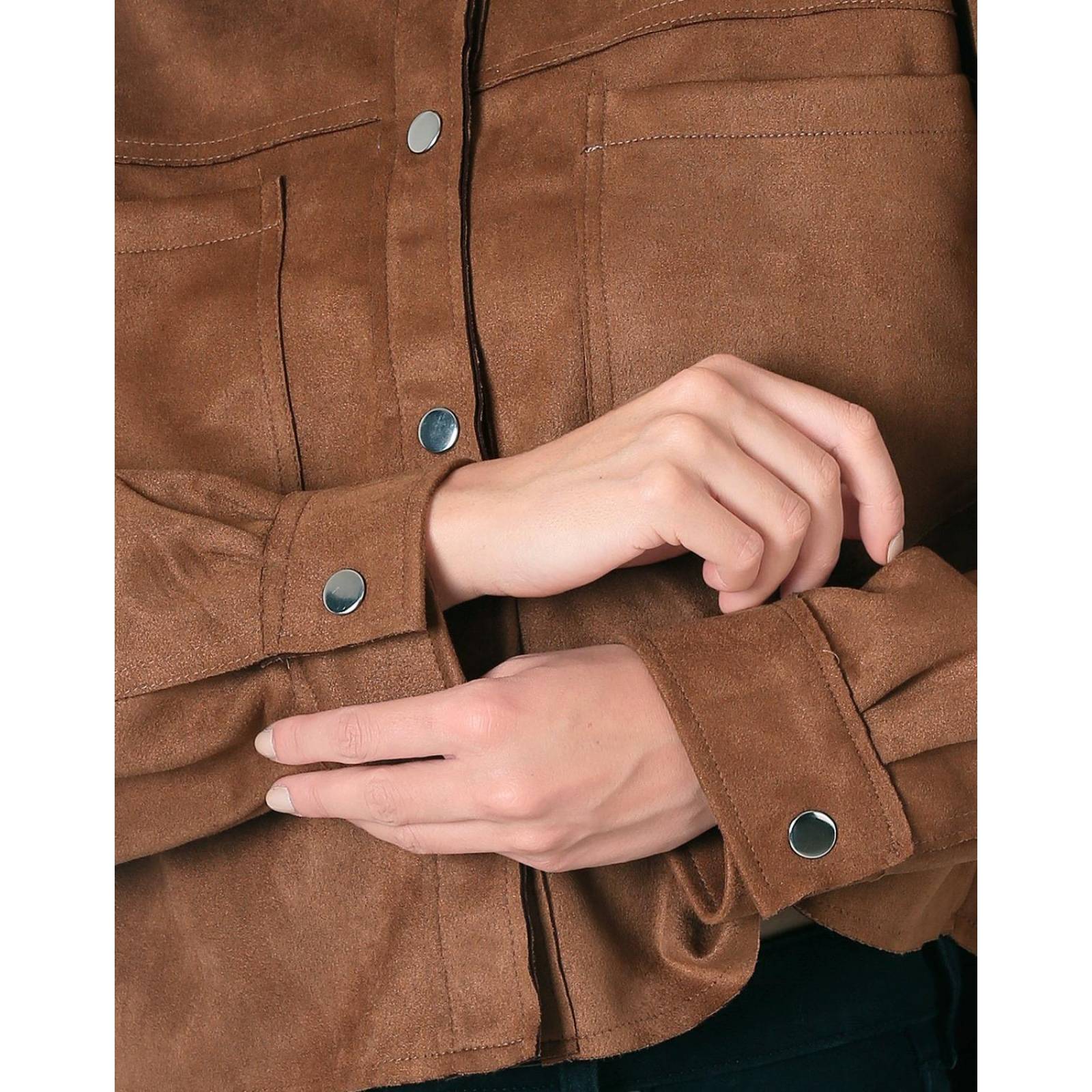 Chamarra Mujer Café Stfashion 54404830 .