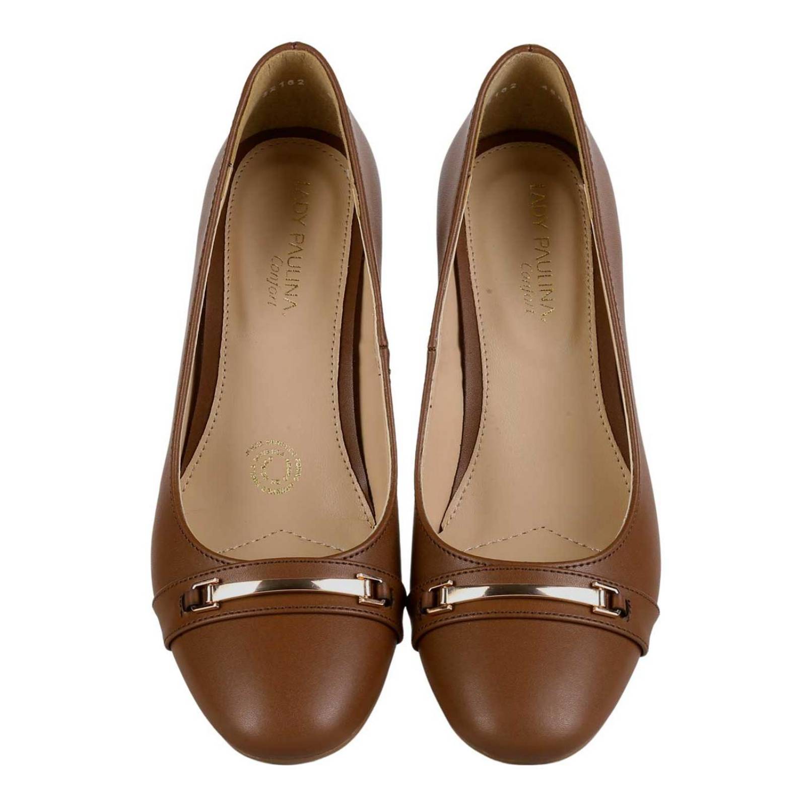 Zapatilla Mujer Tacón Café Lady Paulina 02703906