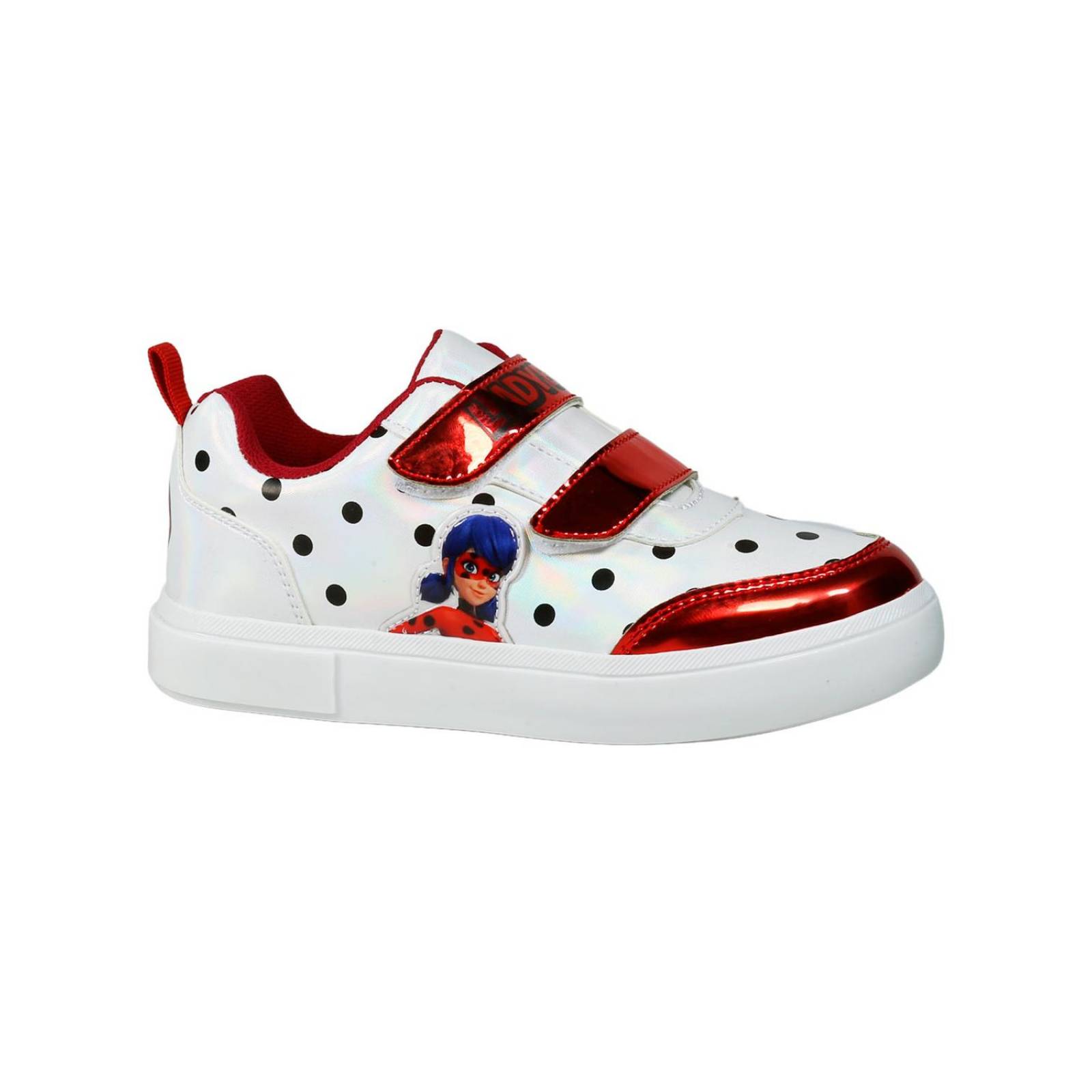 Tenis Niña Moda Piso Blanco Lady Bug 09303901 