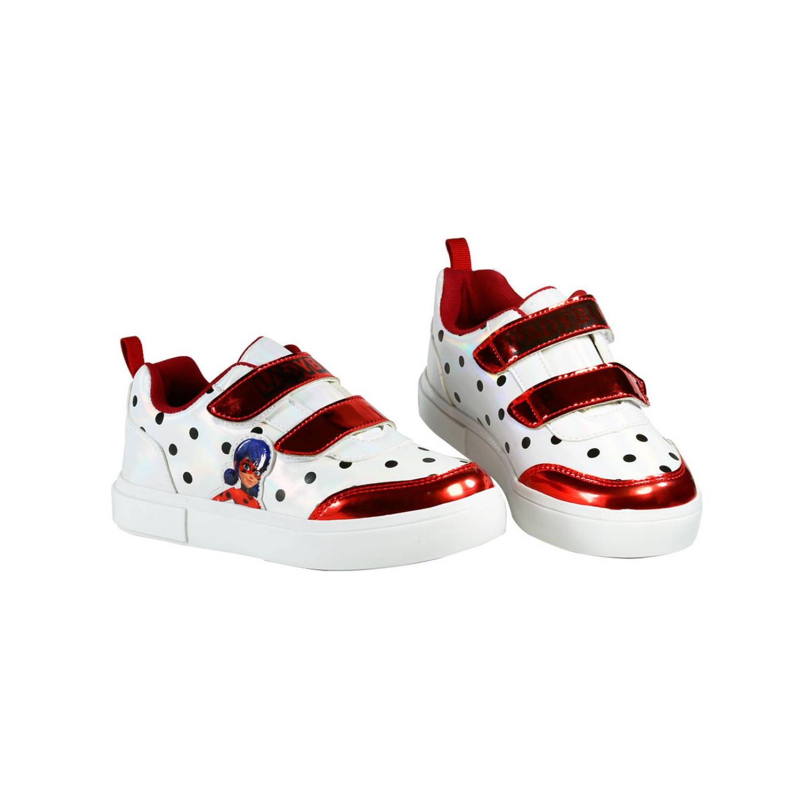 Tenis Niña Moda Piso Blanco Lady Bug 09303901 