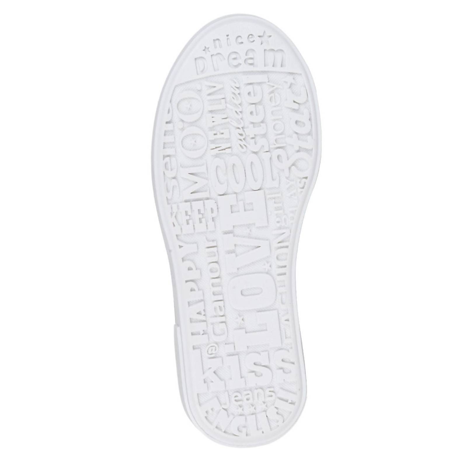 Tenis Niña Moda Piso Blanco Lady Bug 09303901 