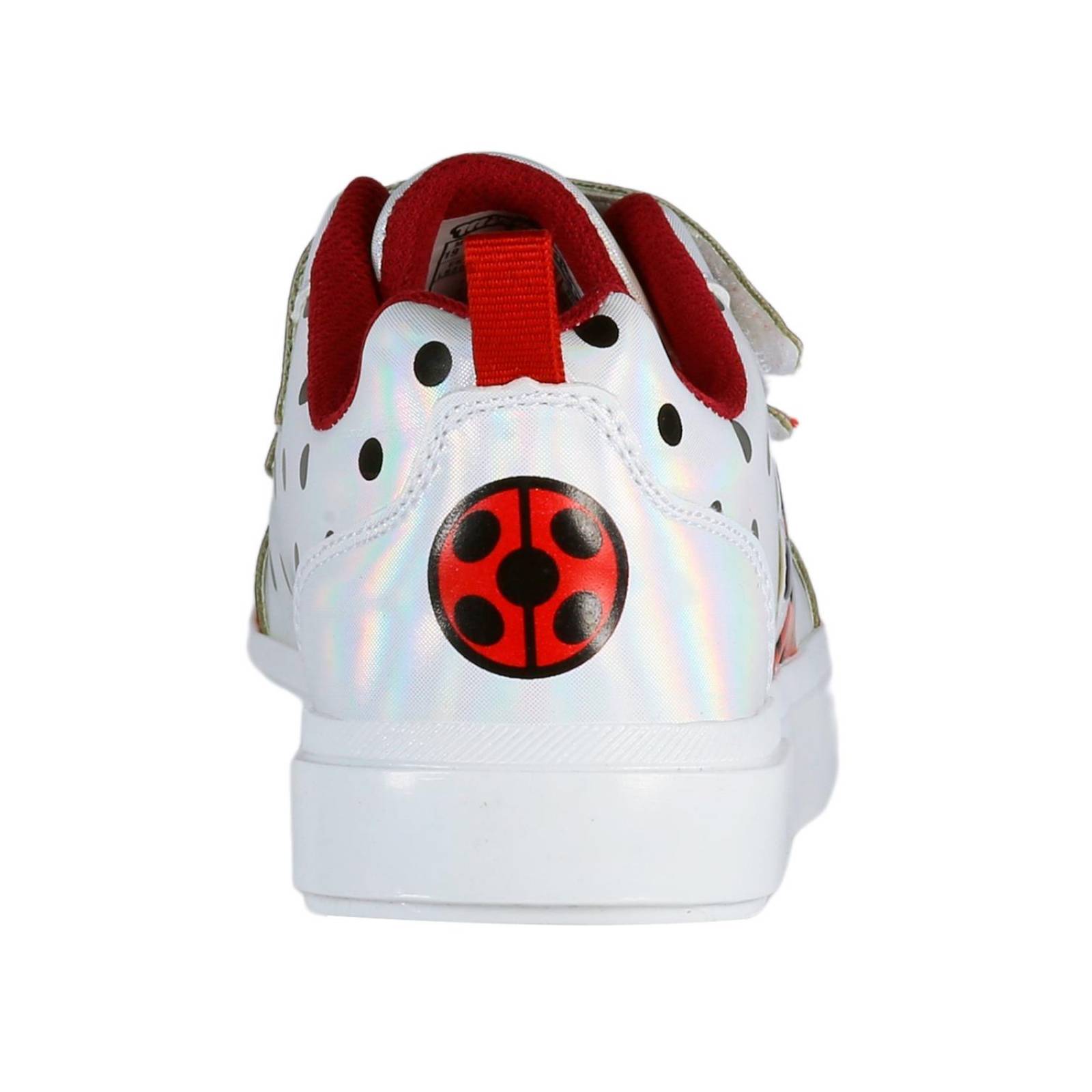 Tenis Niña Moda Piso Blanco Lady Bug 09303901 