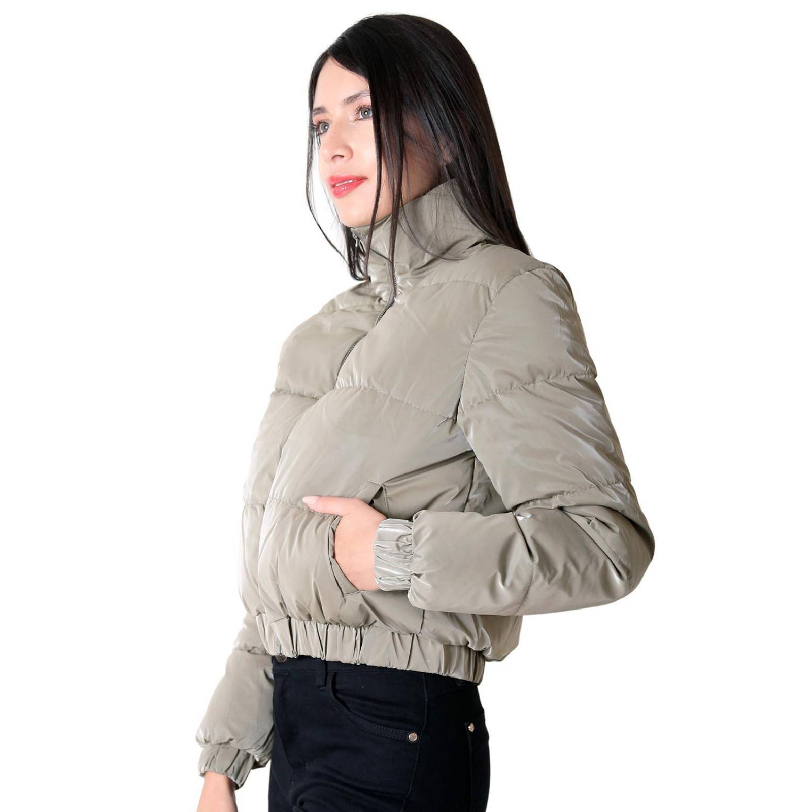 Chamarra Mujer Verde Roosevelt 50104859 