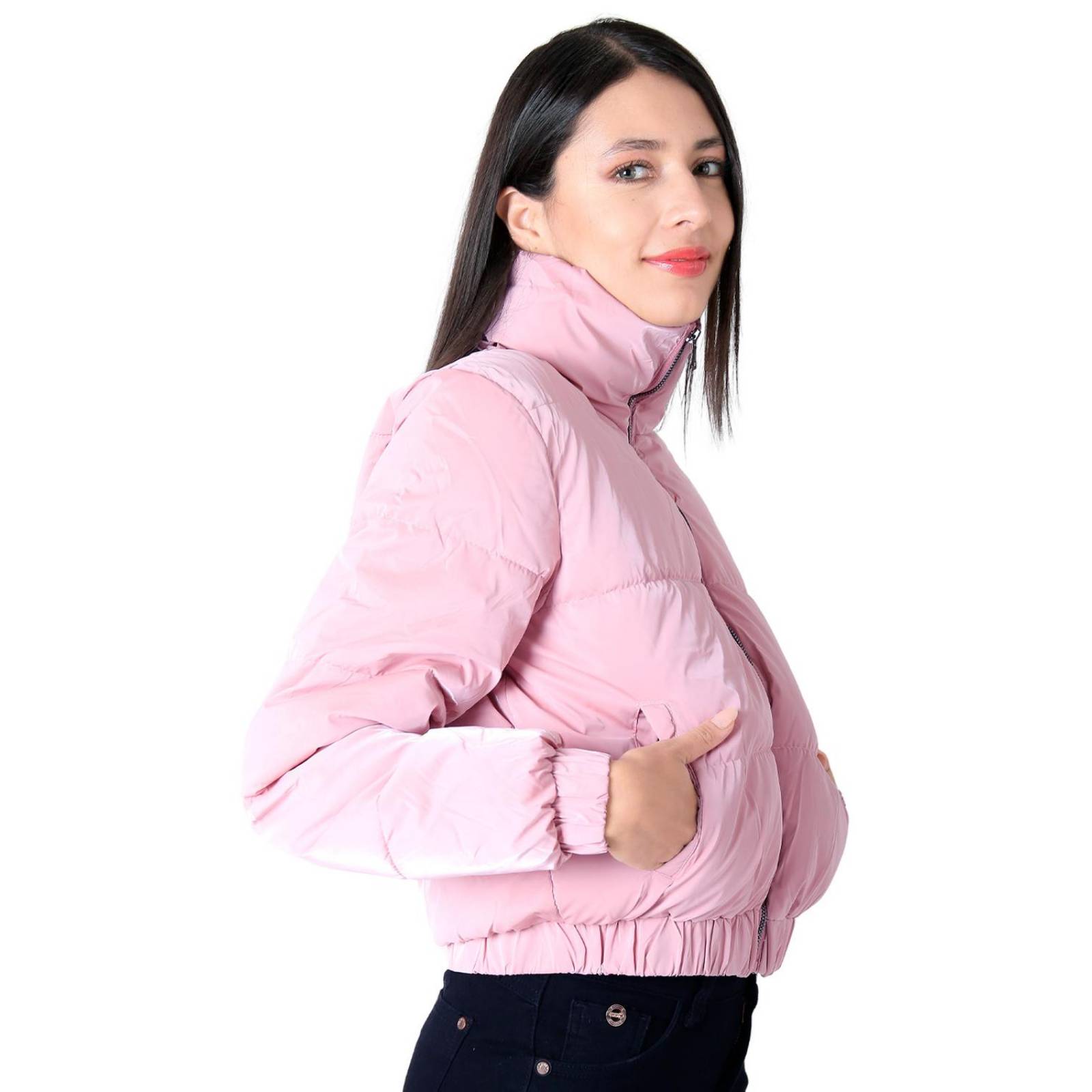 Chamarra Mujer Rosa Roosevelt 50104858 