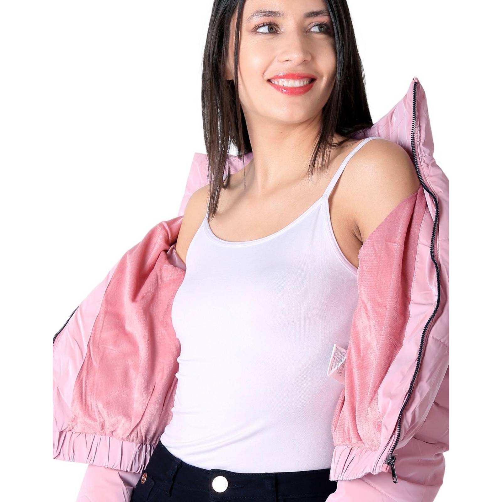 Chamarra Mujer Rosa Roosevelt 50104858 
