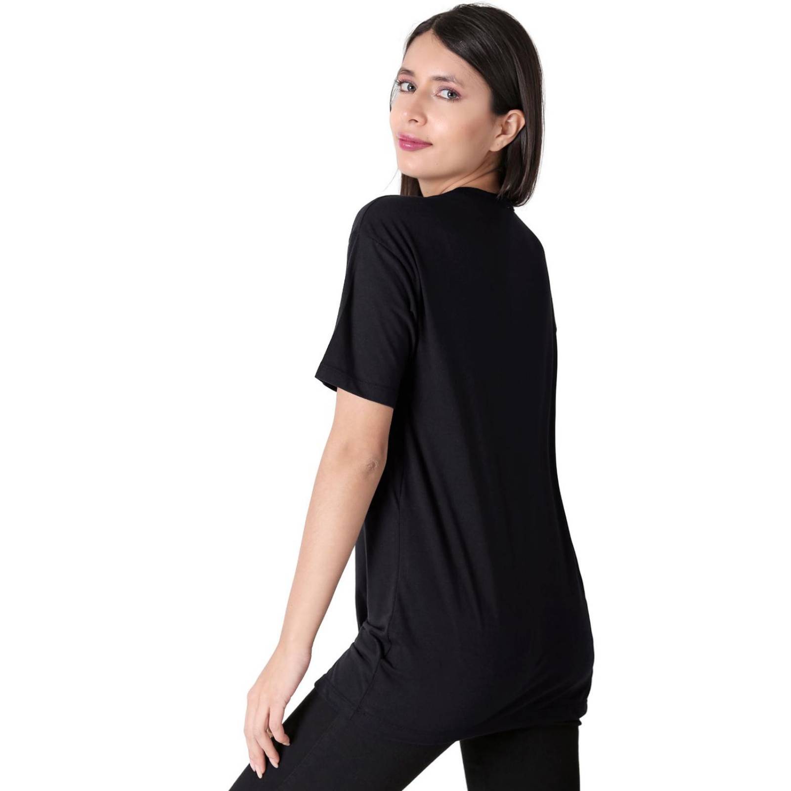 Playera Moda Camiseta Mujer Negro Ositos Cariñositos 58204859 