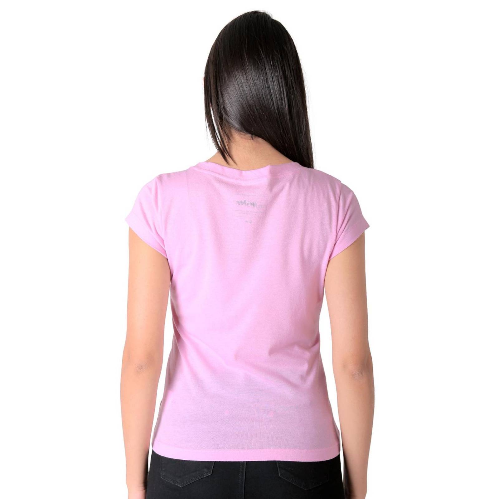 Playera Mujer Moda Camiseta Rosa Harry Potter 58204851 
